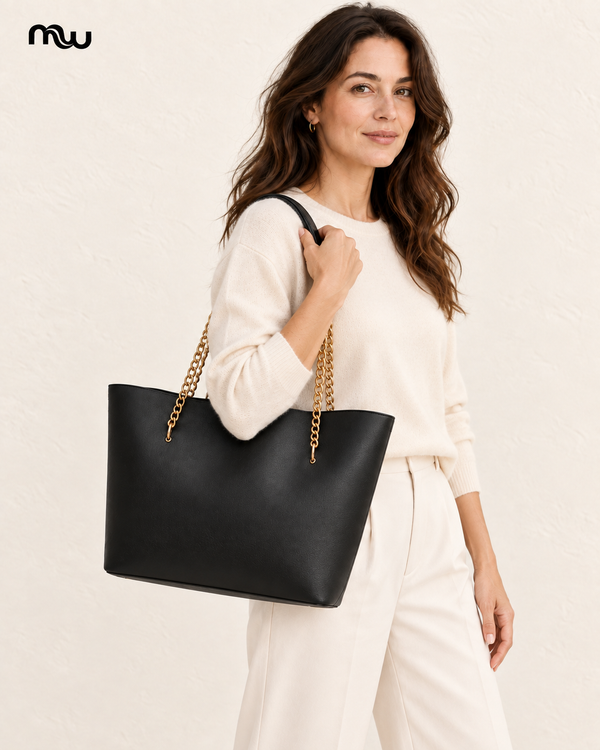 Gala Chain-Strap Tote — Moussewear lifestyle image