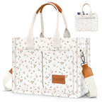 Checkmate Checkered Pocket Tote