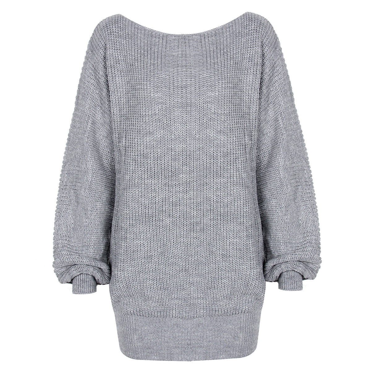 Stay Awhile Off-Shoulder Sweater Dress