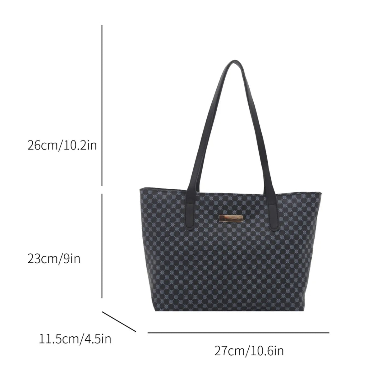 Bohemian Patterned Shoulder Tote