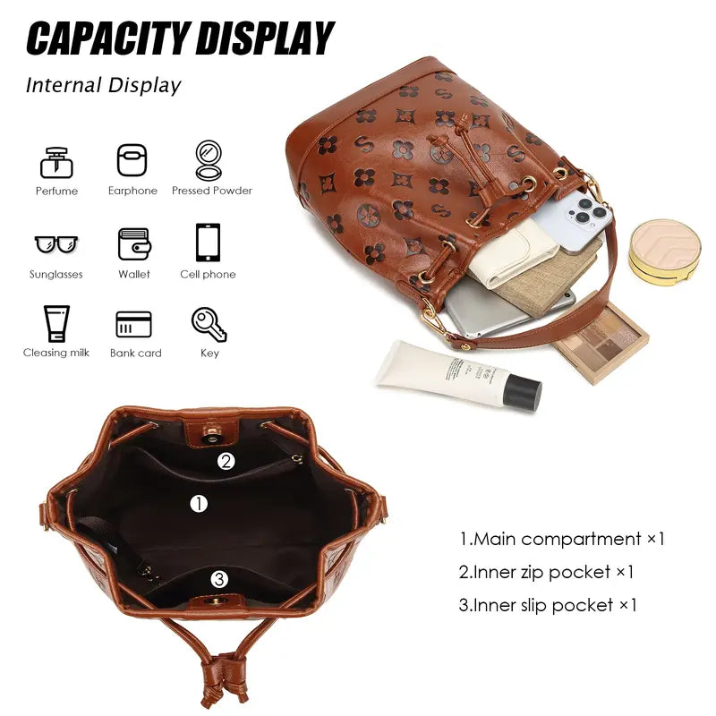 Bazaar Bucket Bag & Pouch
