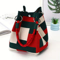 Regatta Colour-Block Bucket Bag