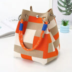 Regatta Colour-Block Bucket Bag