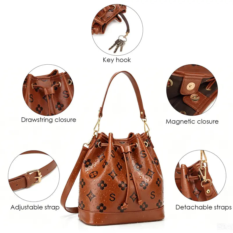 Bazaar Bucket Bag & Pouch