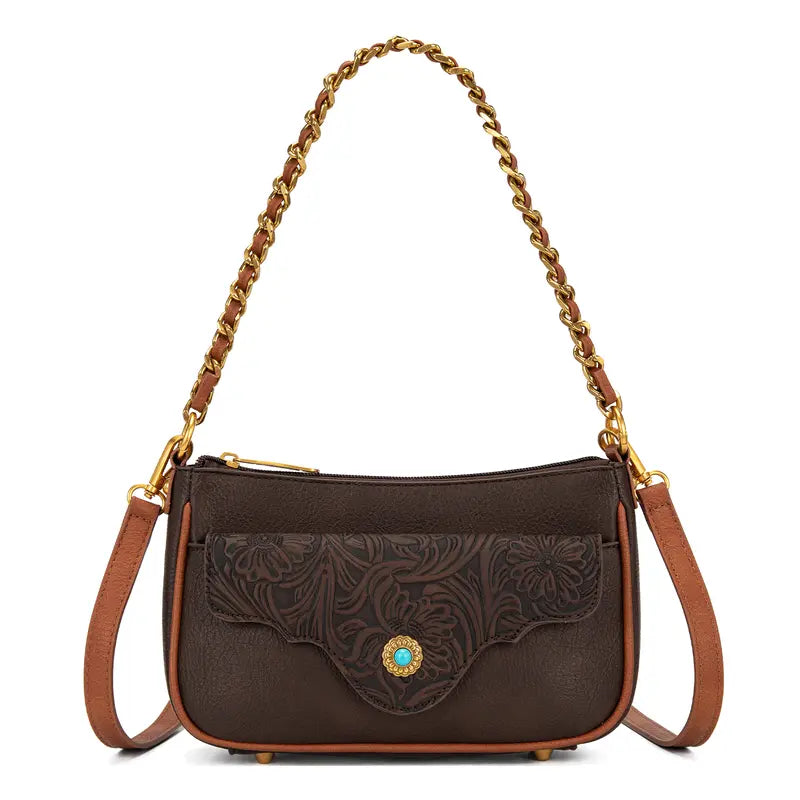 Venus Floral Chain Bag
