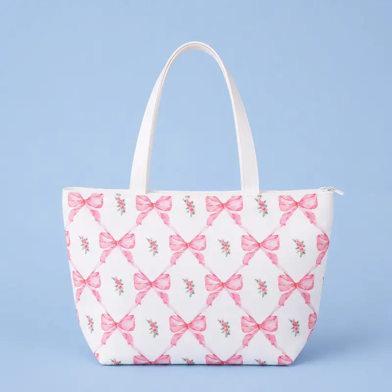 Babe Pink Bow Tote