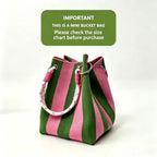 Beach Club Mini Woven Bucket Bag
