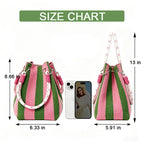 Beach Club Mini Woven Bucket Bag