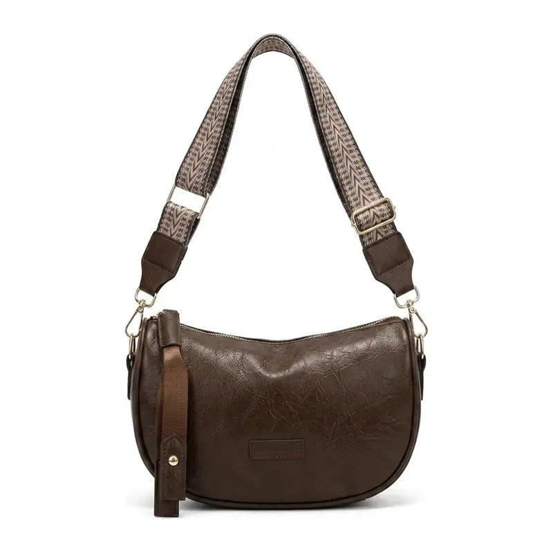 Eclipse Crescent Crossbody Bag