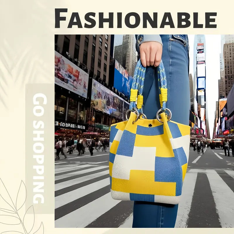 Regatta Colour-Block Bucket Bag