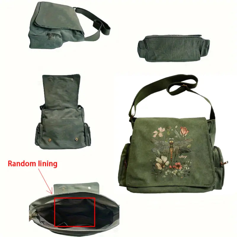 Eden Botanical Flap Bag