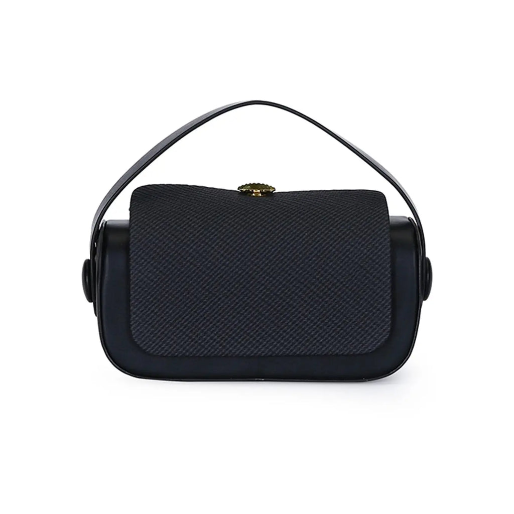 Havana Woven Flap Satchel