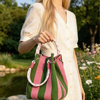Beach Club Mini Woven Bucket Bag