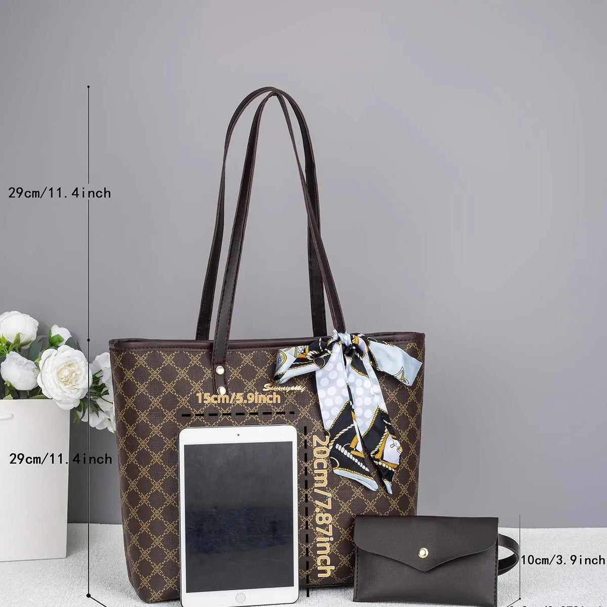 Socialite Scarf Tote & Pouch