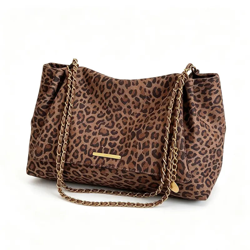 Feline Leopard Chain Bag