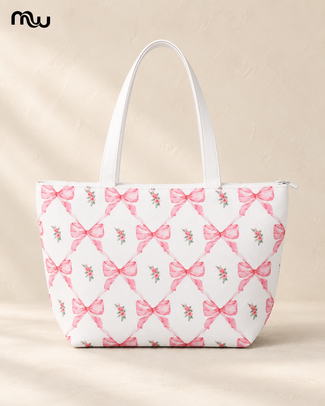 Babe Pink Bow Tote