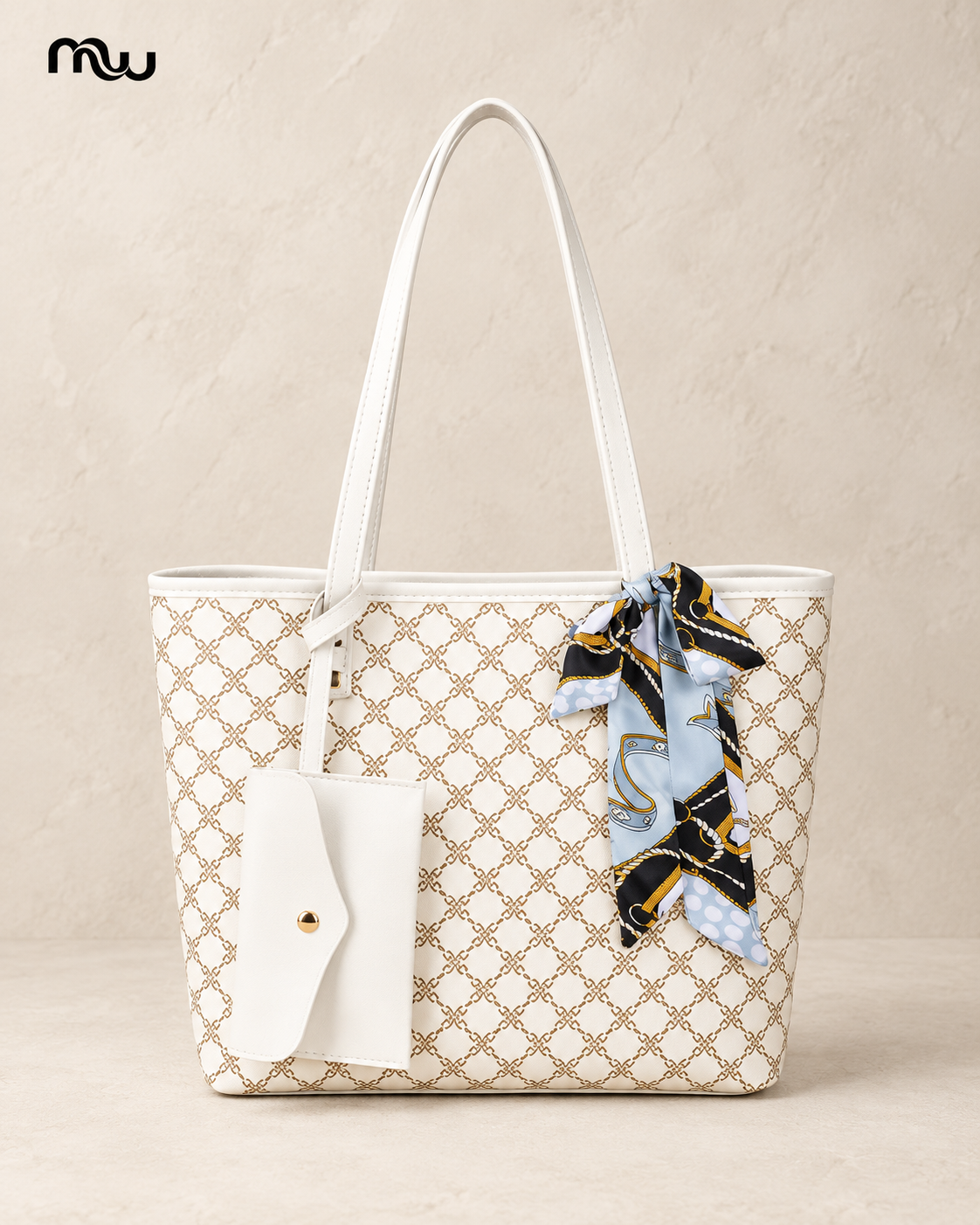 Socialite Scarf Tote & Pouch
