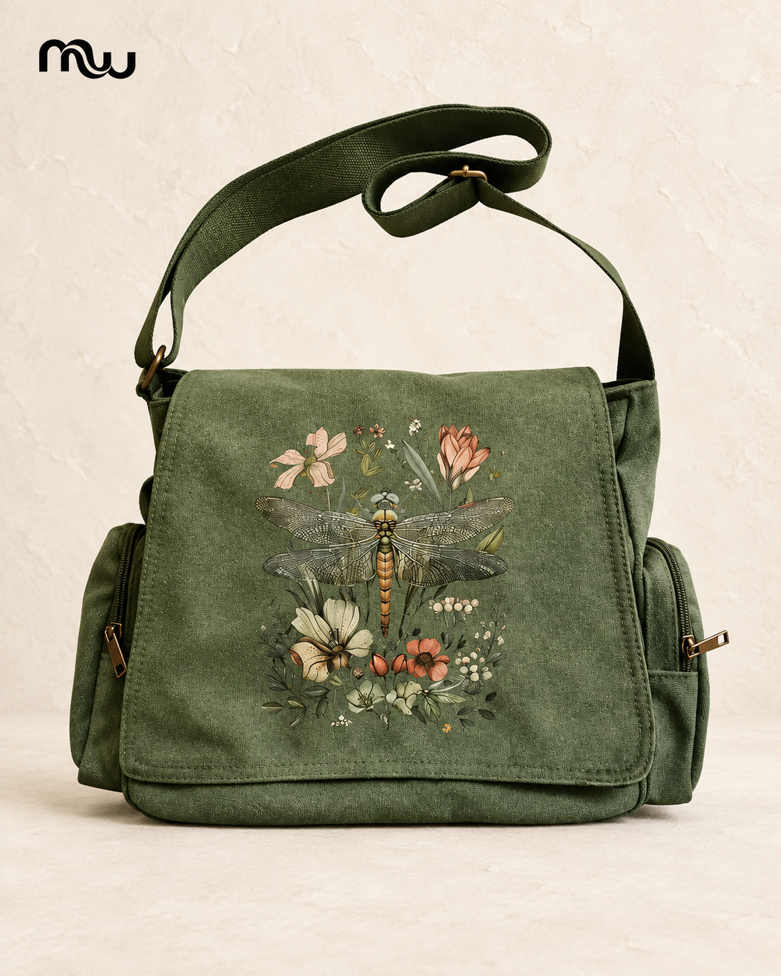 Eden Botanical Flap Bag