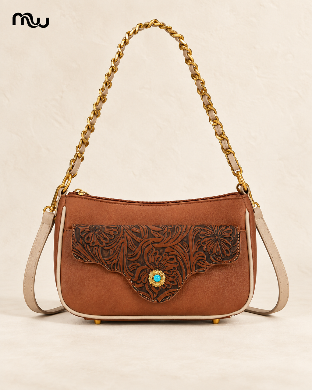 Venus Floral Chain Bag