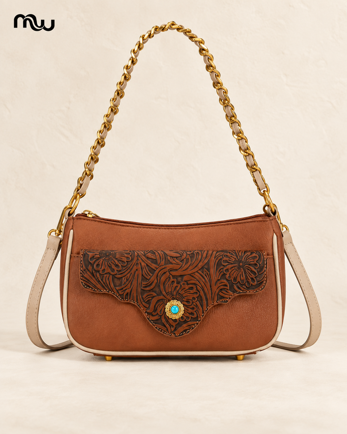Venus Floral Chain Bag
