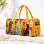 Bolso de fin de semana patchwork Viajera