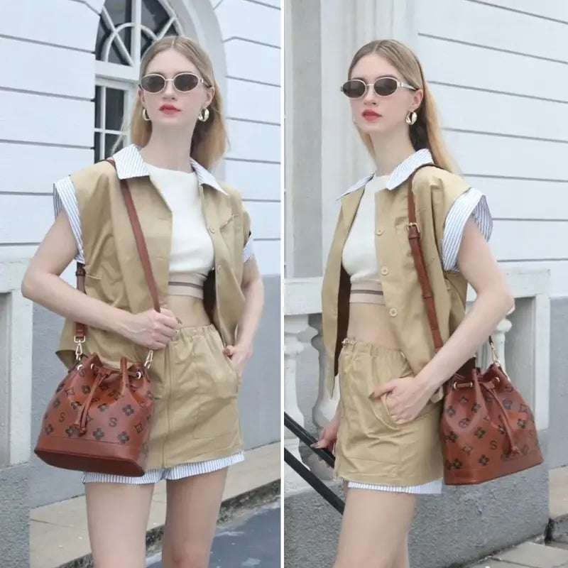 Bazaar Bucket Bag & Pouch
