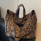Wildcat Leopard Slouch Bag