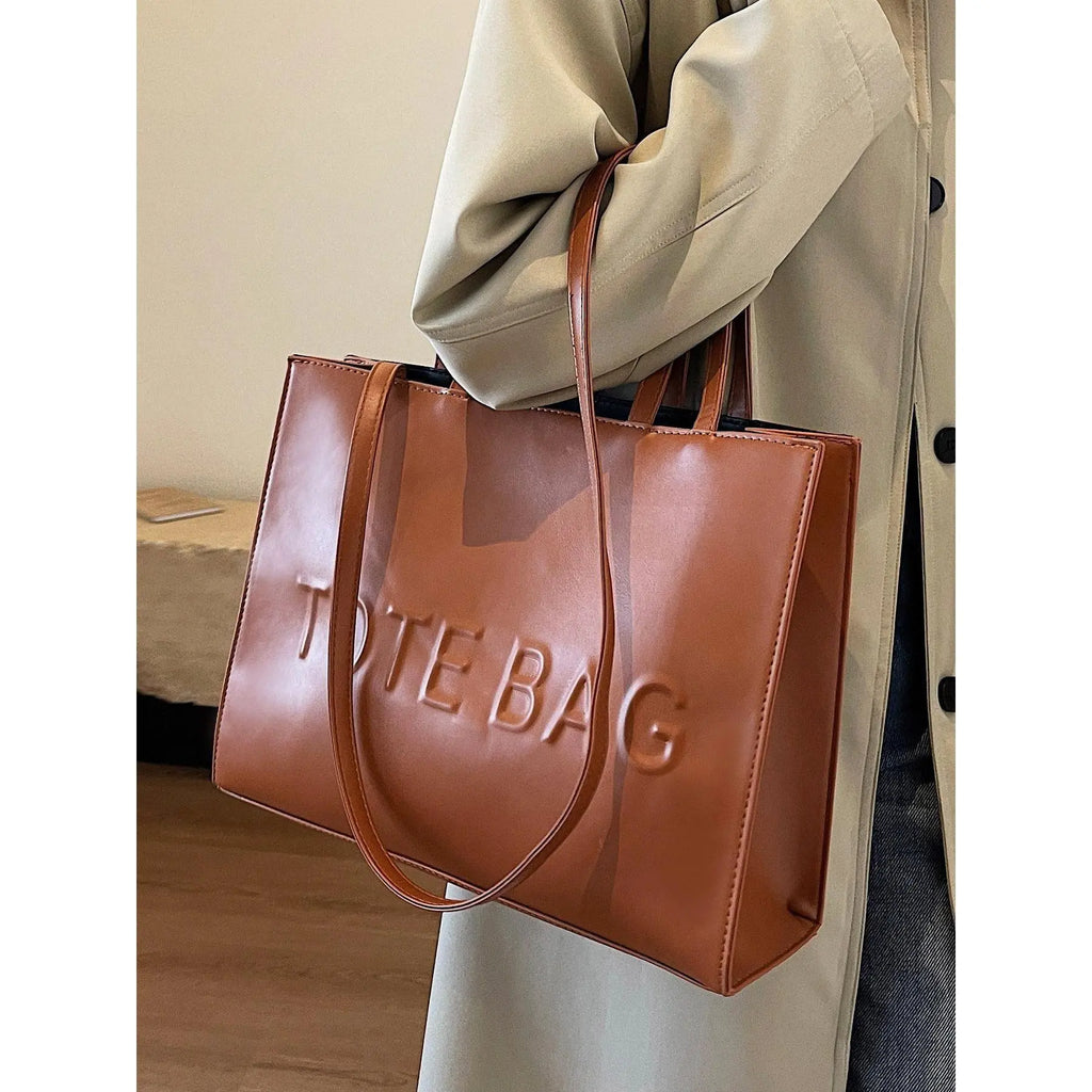 Love Letter Embossed Tote