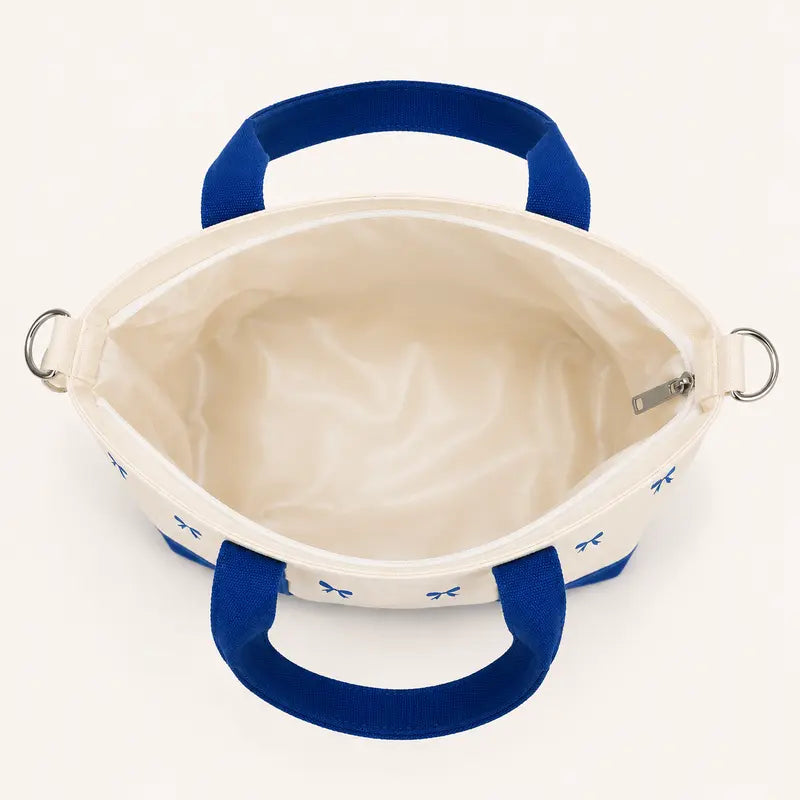 Sailor Blue Bow Tote