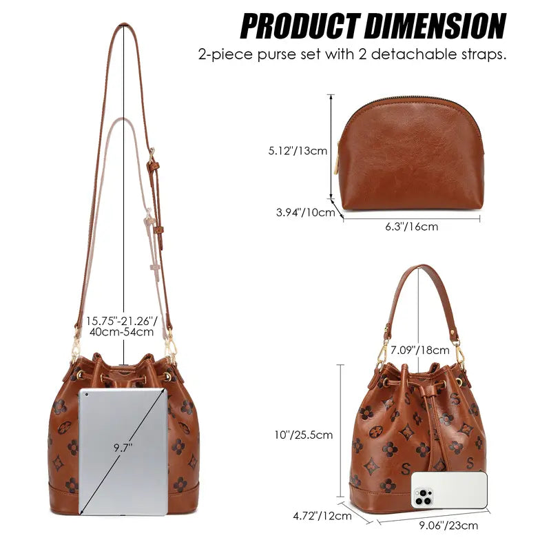 Bazaar Bucket Bag & Pouch