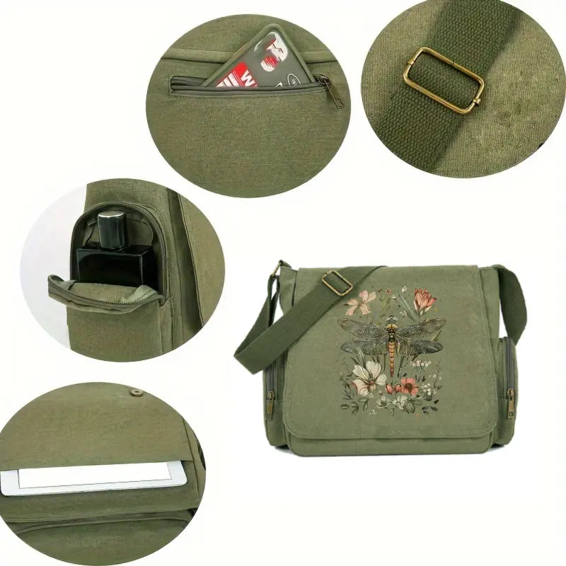 Eden Botanical Flap Bag
