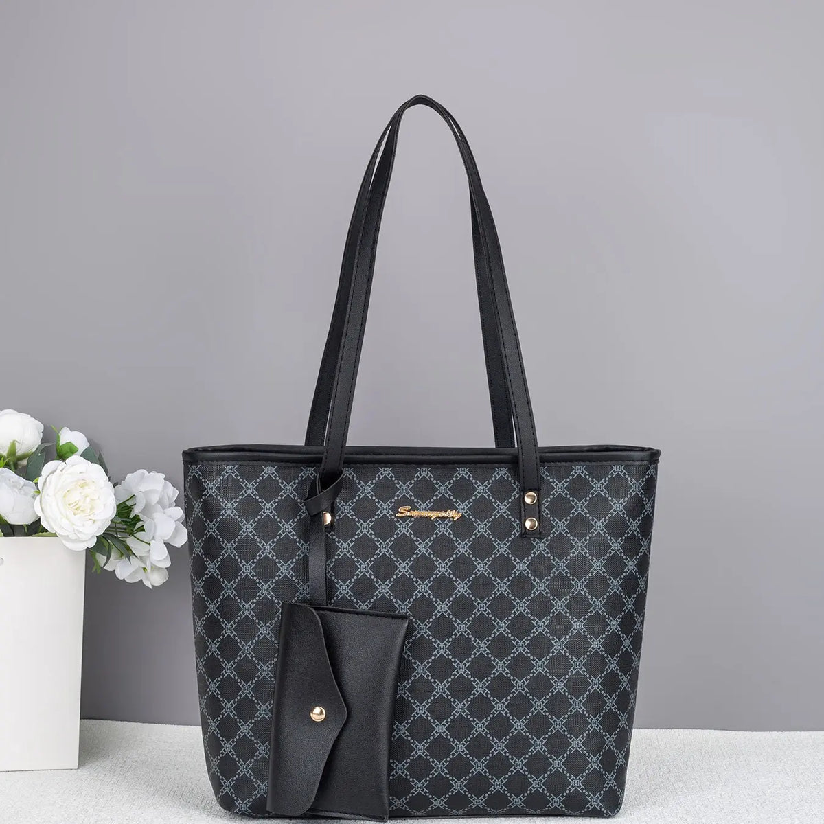 Socialite Scarf Tote & Pouch