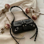 Riot Studded Shoulder Bag