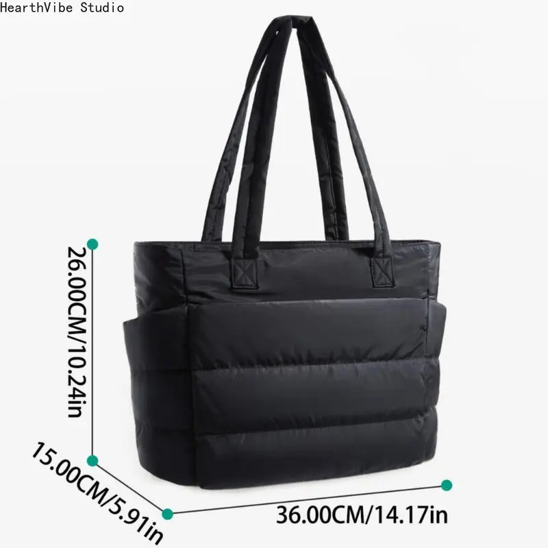 Metro Quilted Tote