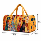 Bolso de fin de semana patchwork Viajera