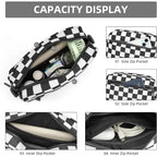 Domino Checkered Crossbody Bag