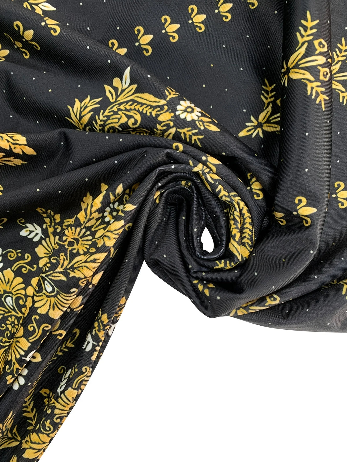 Golden Hour Ornate Print Sleeveless Dress