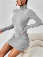 Hold Me Close Ribbed Bodycon Mini Dress