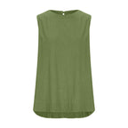 Sea Breeze Relaxed Sleeveless Top
