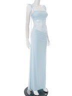 After Hours Lace-Waist Maxi Dress