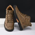 Blue Horizon Lace-Up Ankle Boots