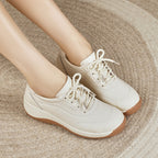Sunlit Steps Cut-Out Wedge Trainers