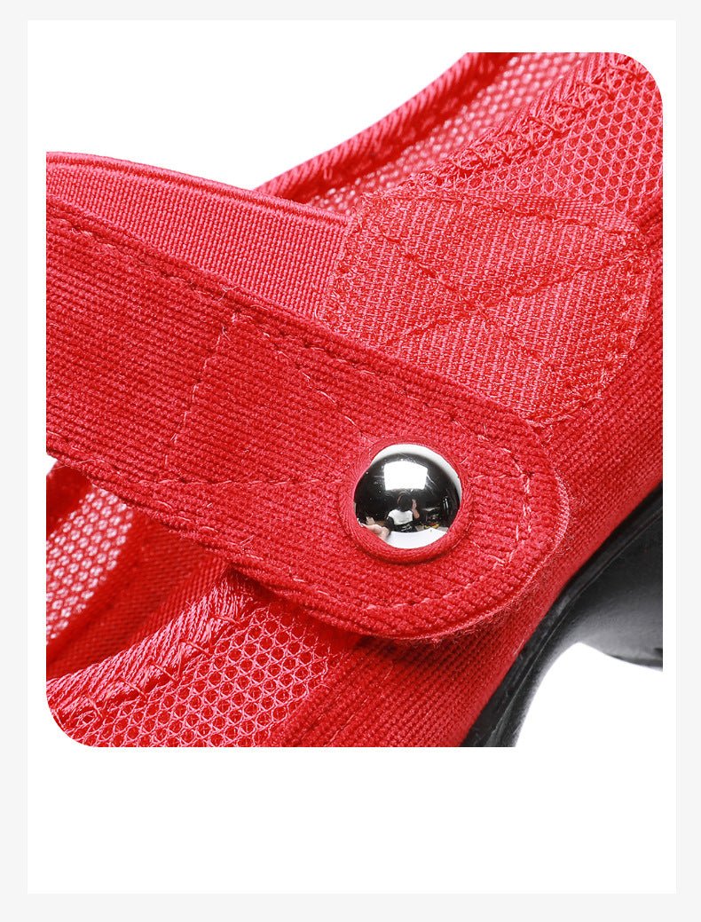 Moving Grace Mesh Mary Janes