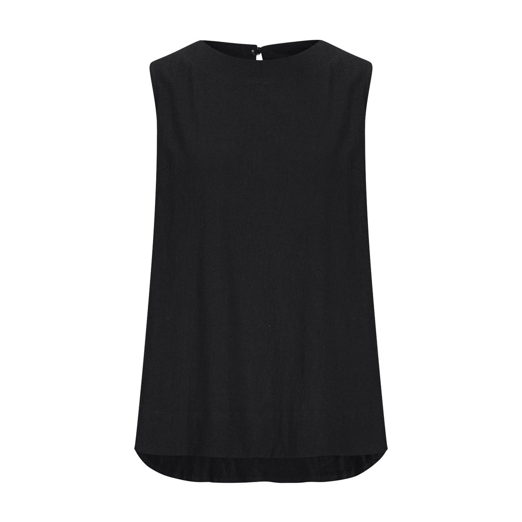 Sea Breeze Relaxed Sleeveless Top