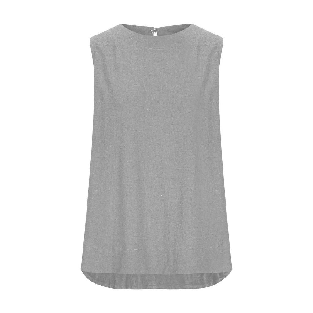 Sea Breeze Relaxed Sleeveless Top