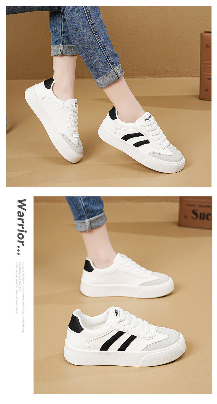 Double Take Stripe Trainers