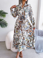 Wanderlust Paisley Shirt Dress