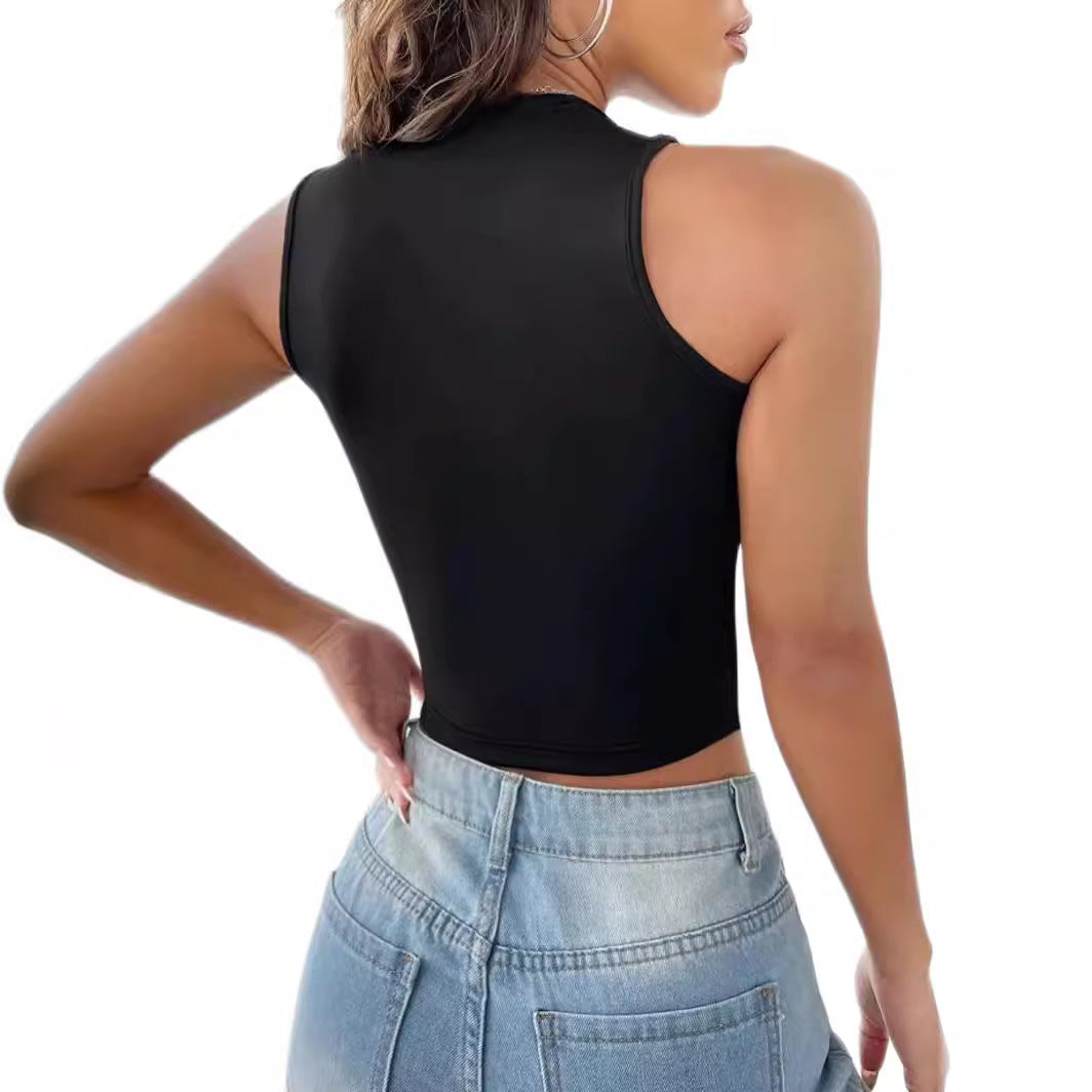 Dare to Bare Cut-Out Crop Top