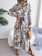 Wanderlust Paisley Shirt Dress