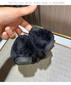Fireside Sparkle Buckle Flats